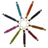 schlüsselanhänger verschiedene Farben fettleder